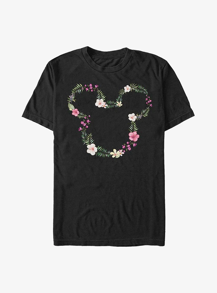 Disney Mickey Mouse Floral T-Shirt