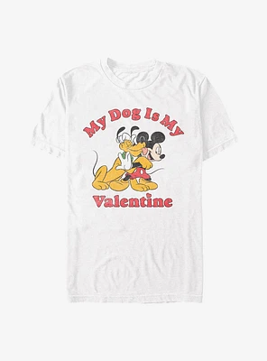 Disney Mickey Mouse & Pluto Love My Dog T-Shirt