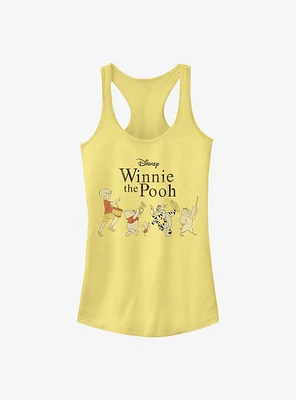 Disney Winnie The Pooh Parade Girls Tank Top