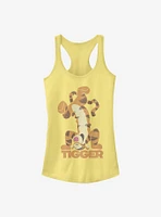 Disney Winnie The Pooh Tigger Bounce Girls Tank