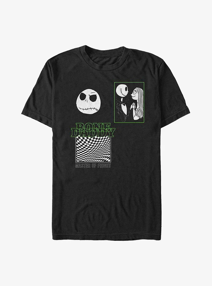 Disney The Nightmare Before Christmas Bone Daddy Jack With Sally T-Shirt