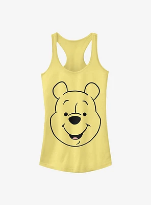 Disney Winnie The Pooh Big Face Girls Tank