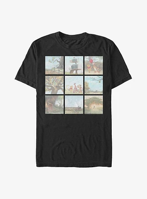 Disney Winnie The Pooh Scenes T-Shirt