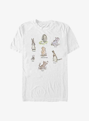 Disney Winnie The Pooh Poster T-Shirt