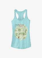 Disney Winnie The Pooh Acre Map Girls Tank