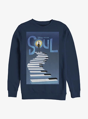 Disney Pixar Soul Poster Crew Sweatshirt