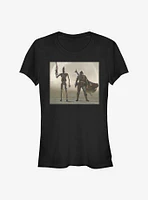 Star Wars The Mandalorian Mando Duo Girls T-Shirt