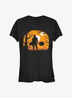 Star Wars The Mandalorian Mando Haunt Girls T-Shirt