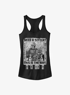 Star Wars The Mandalorian Protection Guaranteed Girls Tank