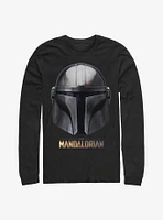 Star Wars The Mandalorian Helmet Long-Sleeve T-Shirt