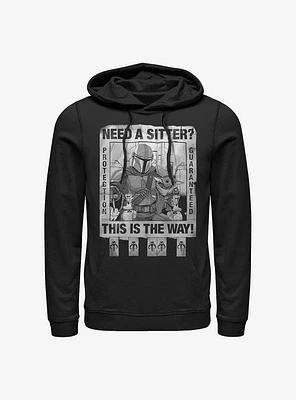 Star Wars The Mandalorian Protection Guaranteed Hoodie