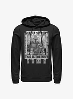 Star Wars The Mandalorian Protection Guaranteed Hoodie