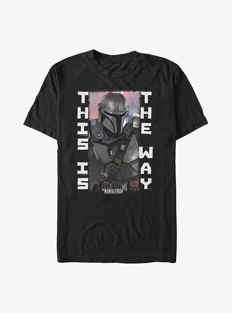 Star Wars The Mandalorian Blaster Battle T-Shirt