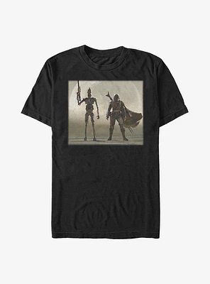 Star Wars The Mandalorian Mando Duo T-Shirt