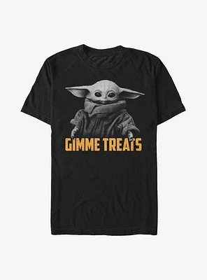 Star Wars The Mandalorian Photoreal Child Gimmie Treats T-Shirt