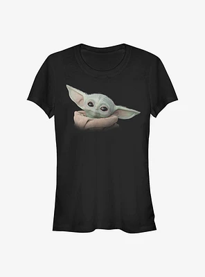 Star Wars The Mandalorian Child Face Girls T-Shirt