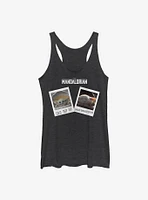 Star Wars The Mandalorian Child Travel Pics Girls Tank Top