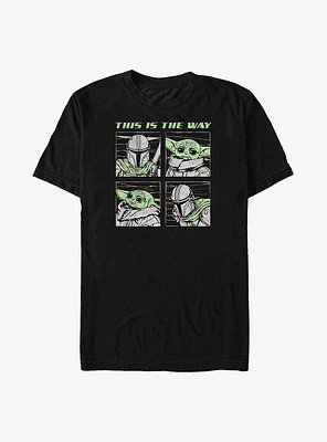 Star Wars The Mandalorian Child Mando Four T-Shirt