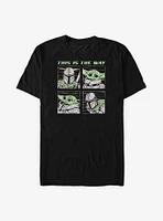 Star Wars The Mandalorian Child Mando Four T-Shirt