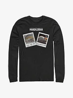 Star Wars The Mandalorian Child Travel Pics Long-Sleeve T-Shirt