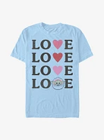 Star Wars The Mandalorian Child Love T-Shirt