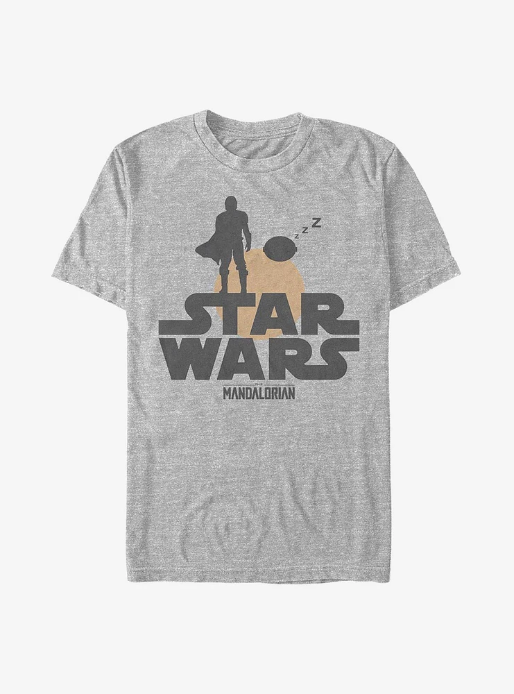 Star Wars The Mandalorian Child And Mando Duo T-Shirt