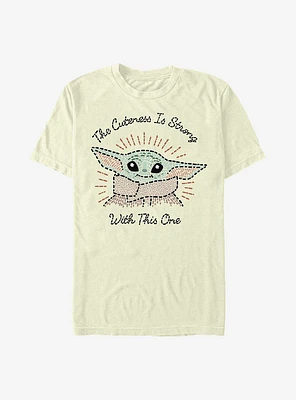 Star Wars The Mandalorian Child Stitch T-Shirt