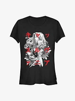 Castlevania Group Japanese Text Girls T-Shirt