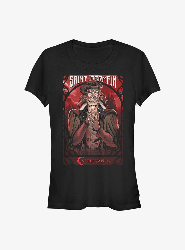 Castlevania Saint Germain Girls T-Shirt