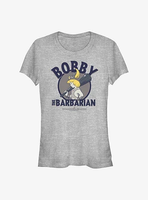 Dungeons & Dragons Bobby Barbarian Girls T-Shirt