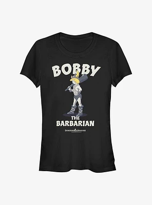 Dungeons & Dragons Bobby Barbarian Girls T-Shirt