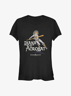 Dungeons & Dragons Diana Acrobat Girls T-Shirt