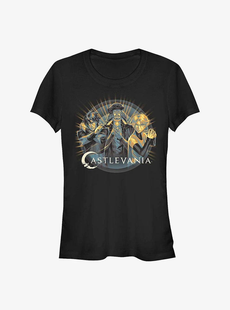 Castlevania Trio Rays Girls T-Shirt