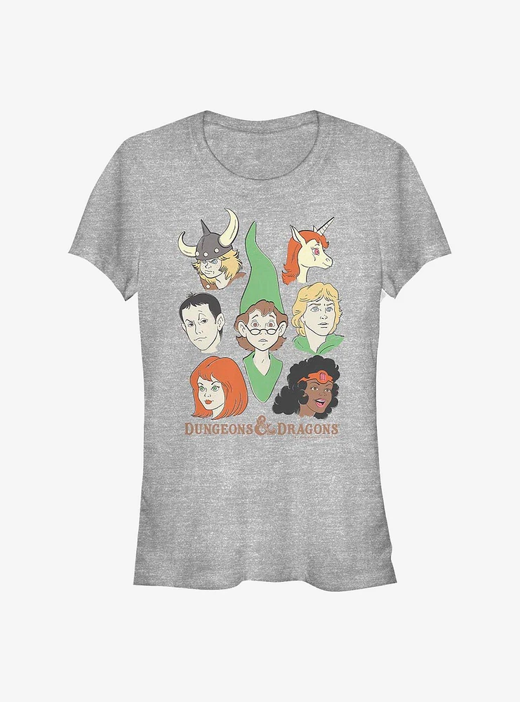 Dungeons & Dragons Group Shot Girls T-Shirt