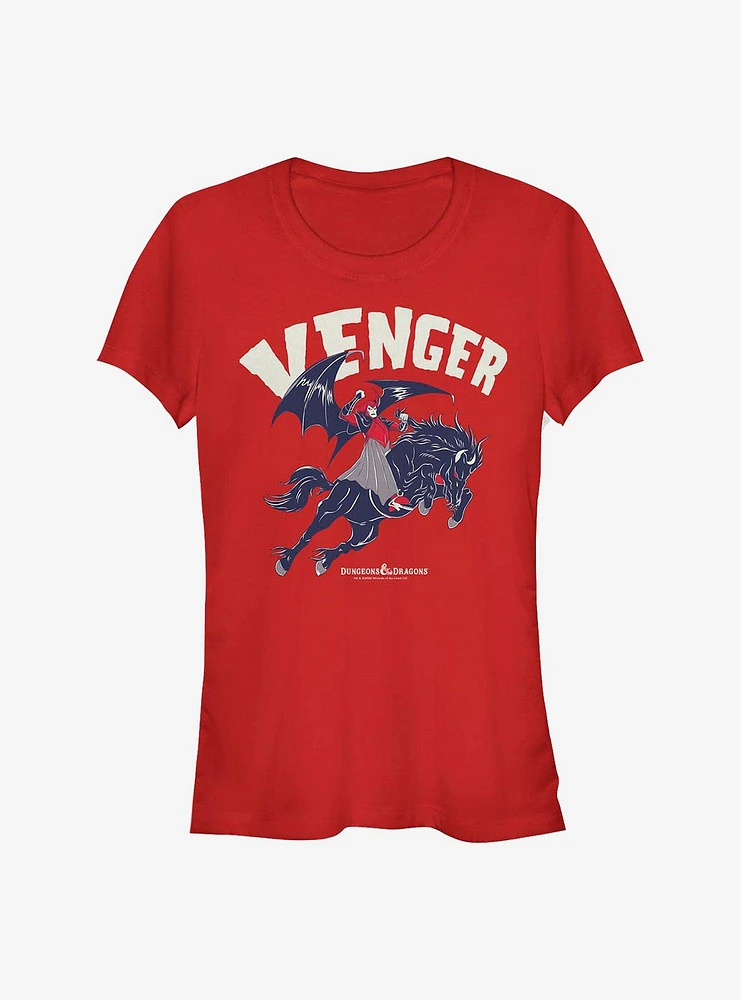 Dungeons & Dragons Venger Rides Girls T-Shirt