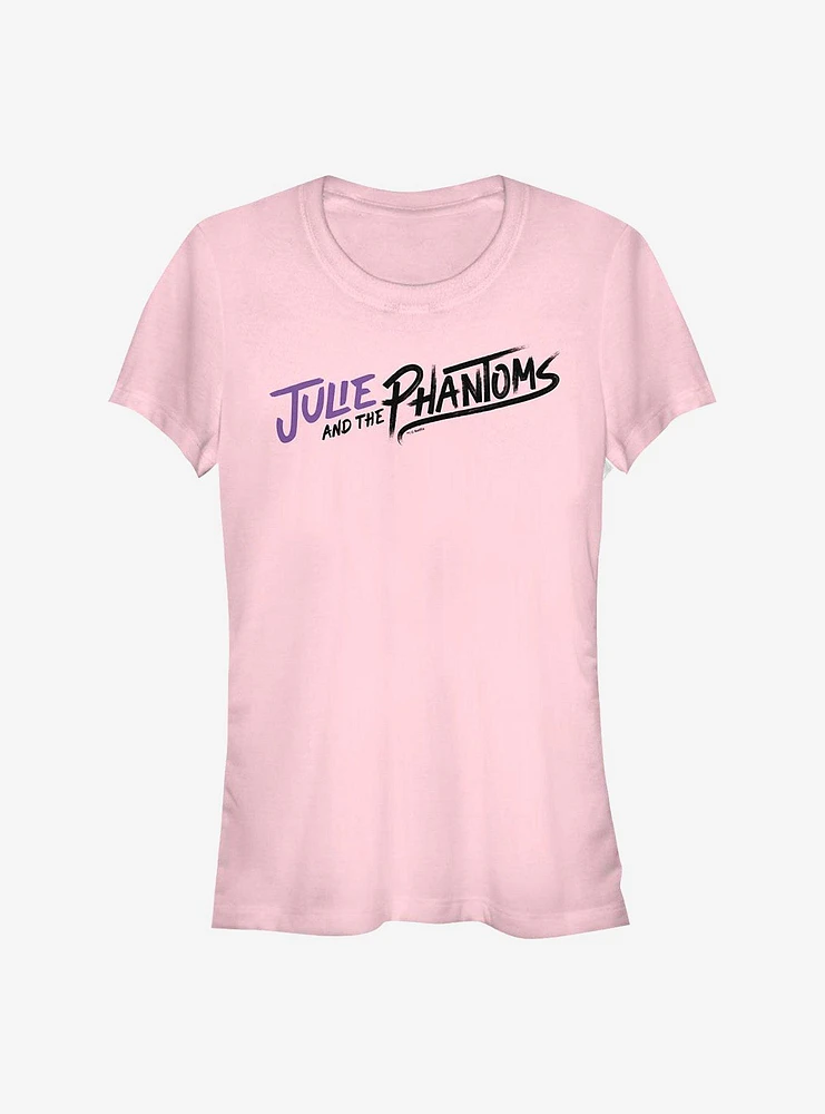 Julie And The Phantoms Curved Logo Girls T-Shirt