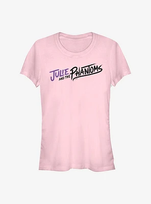 Julie And The Phantoms Curved Logo Girls T-Shirt