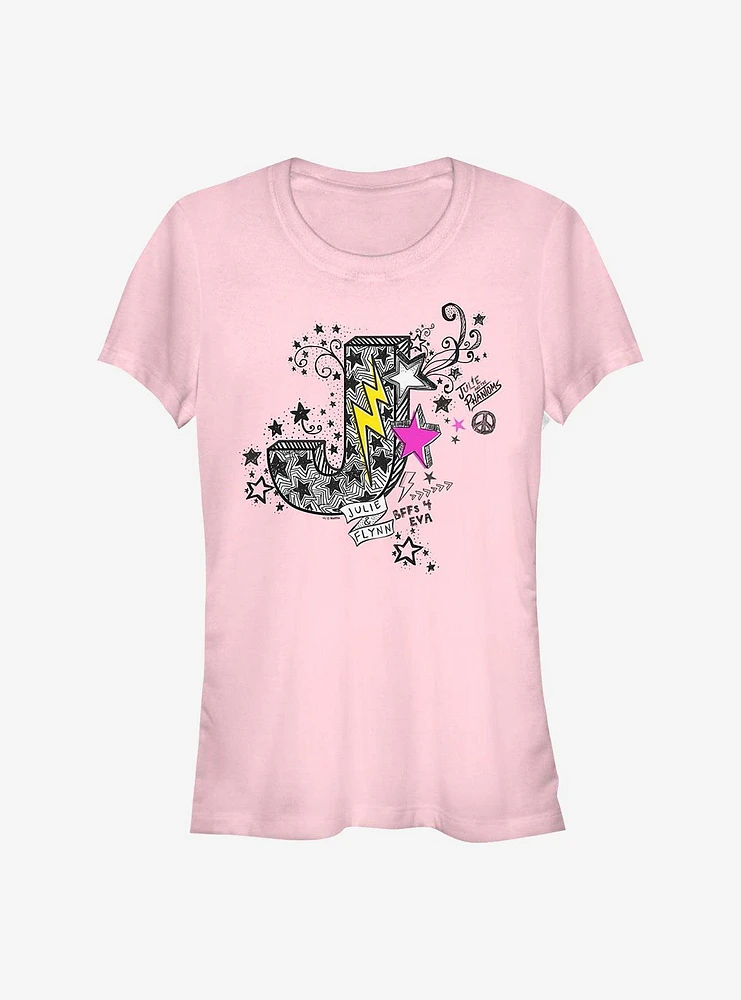 Julie And The Phantoms Flynn Doodle Girls T-Shirt