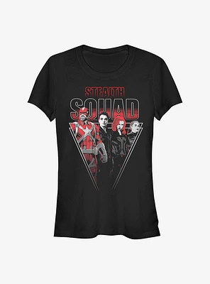 Marvel Black Widow Stealth Squad Girls T-Shirt