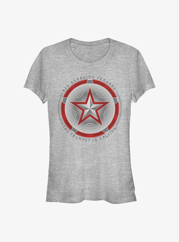 Marvel Black Widow Trumpet Guardian Girls T-Shirt