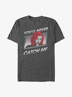 Marvel Black Widow Never Catch Me T-Shirt