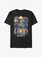 Star Wars The Mandalorian Mando Memory T-Shirt