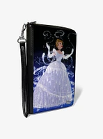 Disney Cinderella Ball Gown Transformation Zip Around Wallet