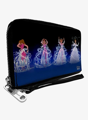 Disney Cinderella Transformation Zip Around Wallet