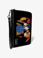 Friends I'll Be There For You Zip Around Wallet