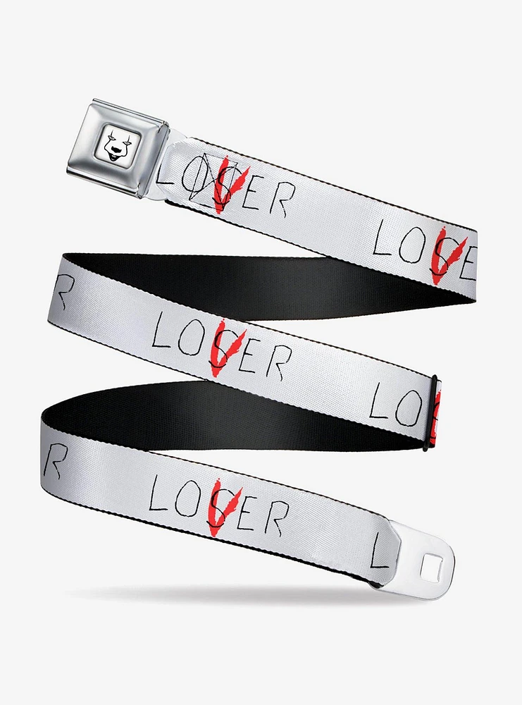 It Chapter Two Loser Lover Quote Seatbelt Belt