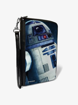 Star Wars the Clone Wars R2D2 Zip Around Wallet