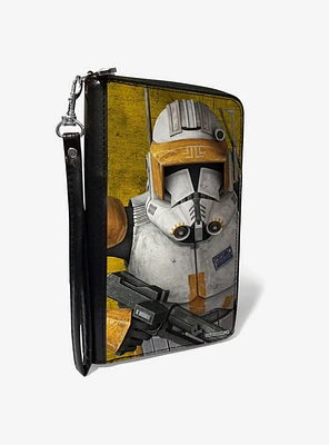 Star Wars The Clone Wars The Clone Commander Cody Zip Around Wallet