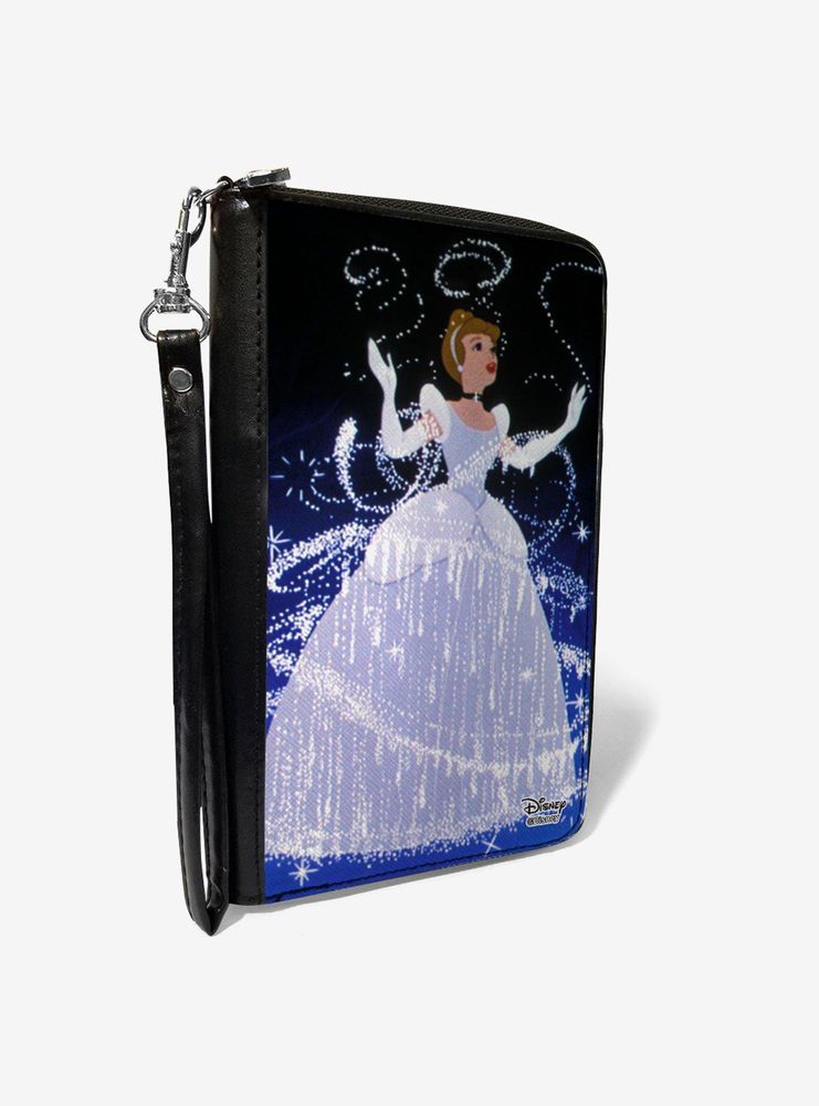 Disney Cinderella Gown Transformation Zip Around Wallet