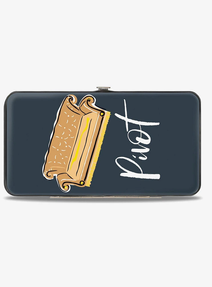 Friends Pivot Couch Gray Hinge Wallet